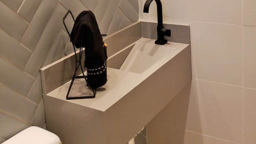 Obra com mármore, basalto, granito e quartzo no rs. Conte com a PedraZ.